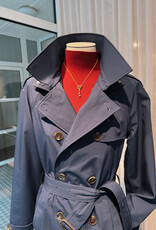 Flotte Trench Met Kap 'Montaigne' - Indigo - Flotte