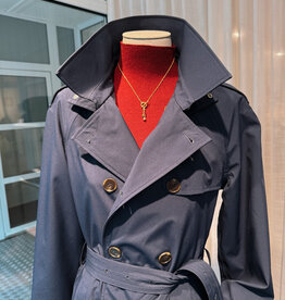 Flotte Trench Met Kap 'Montaigne' - Indigo - Flotte