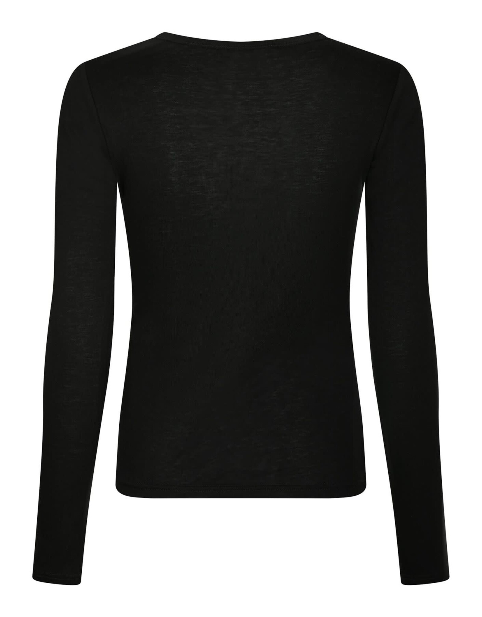 Top Lange Mouw 'Nella' - Black - Neo Noir
