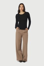 Top Lange Mouw 'Nella' - Black - Neo Noir