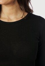 Top Lange Mouw 'Nella' - Black - Neo Noir