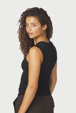 Top Fine Rib 'Nimbi' - Black - Neo Noir