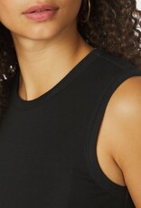 Top Fine Rib 'Nimbi' - Black - Neo Noir