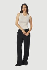 Top Fine Rib 'Nimbi' - White - Neo Noir