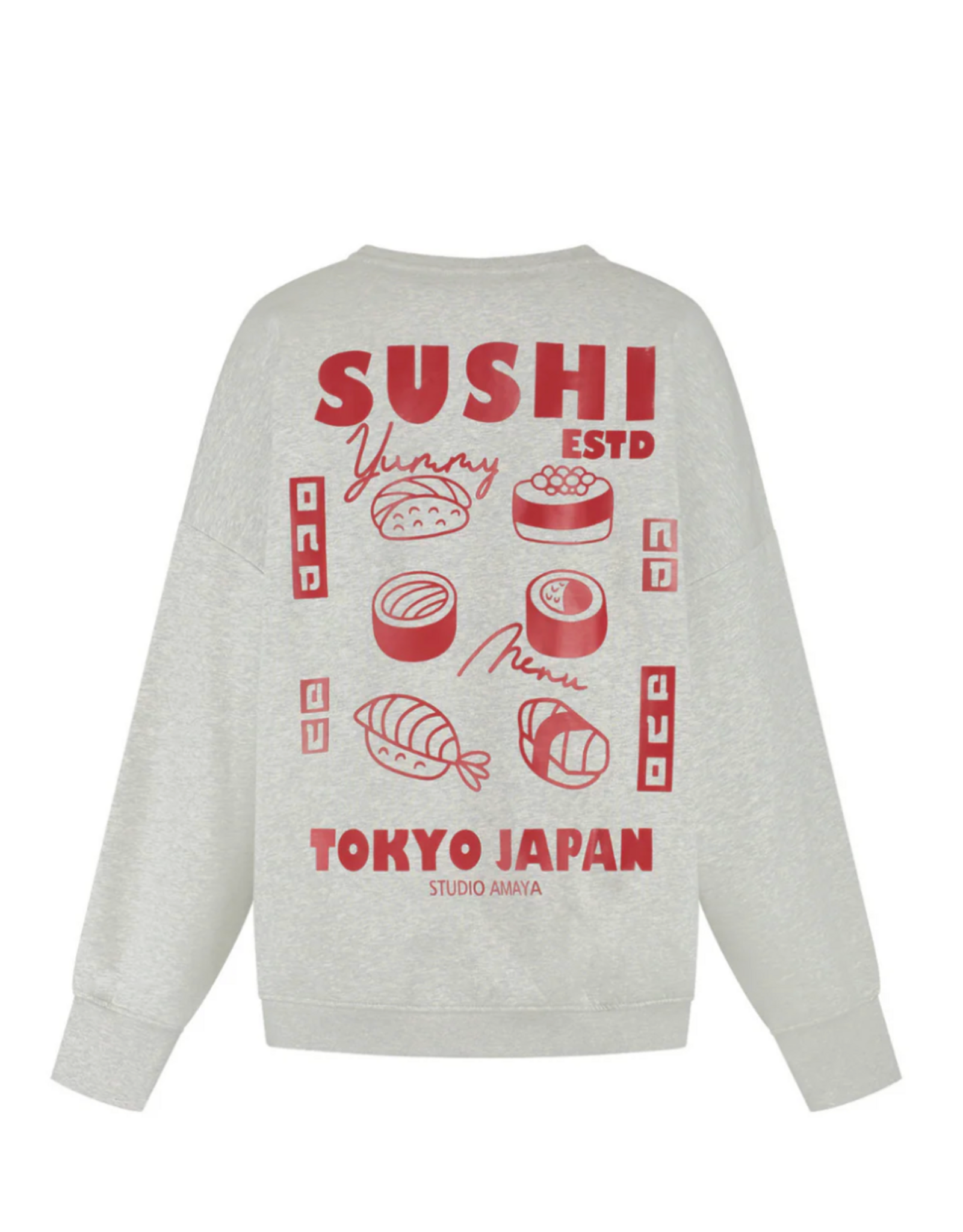 Studio Amaya Sweater 'Japan' - Grey - Studio Amaya