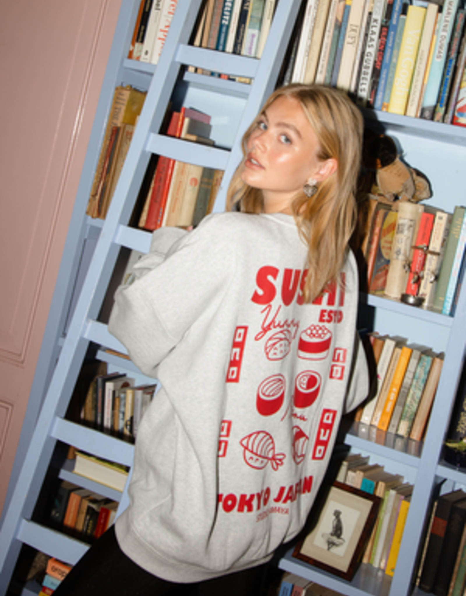 Studio Amaya Sweater 'Japan' - Grey - Studio Amaya