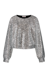 Studio Amaya Sweater 'Spark' - Silver - Studio Amaya