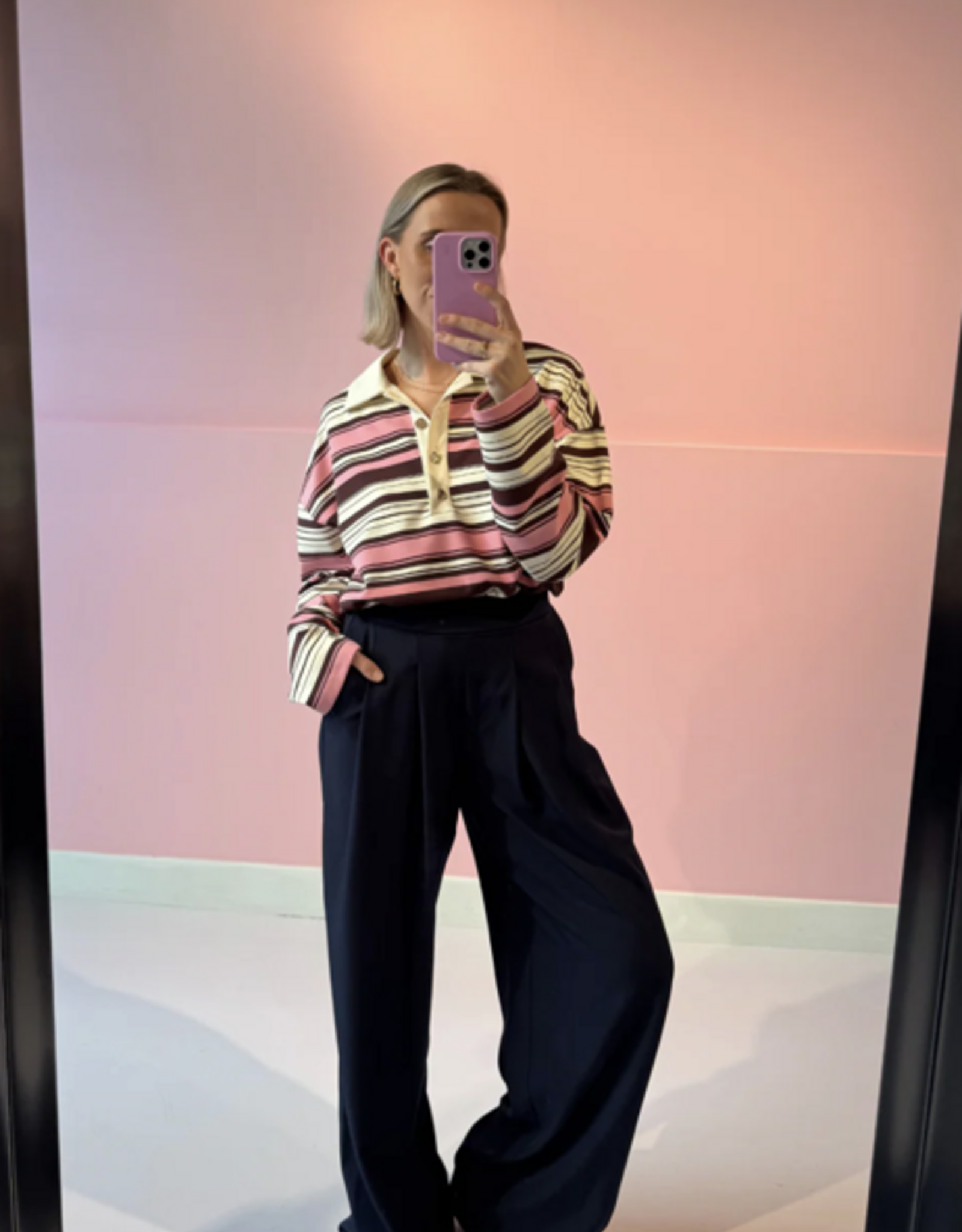 Studio Amaya Polo 'Lucky' - Multi Print - Studio Amaya