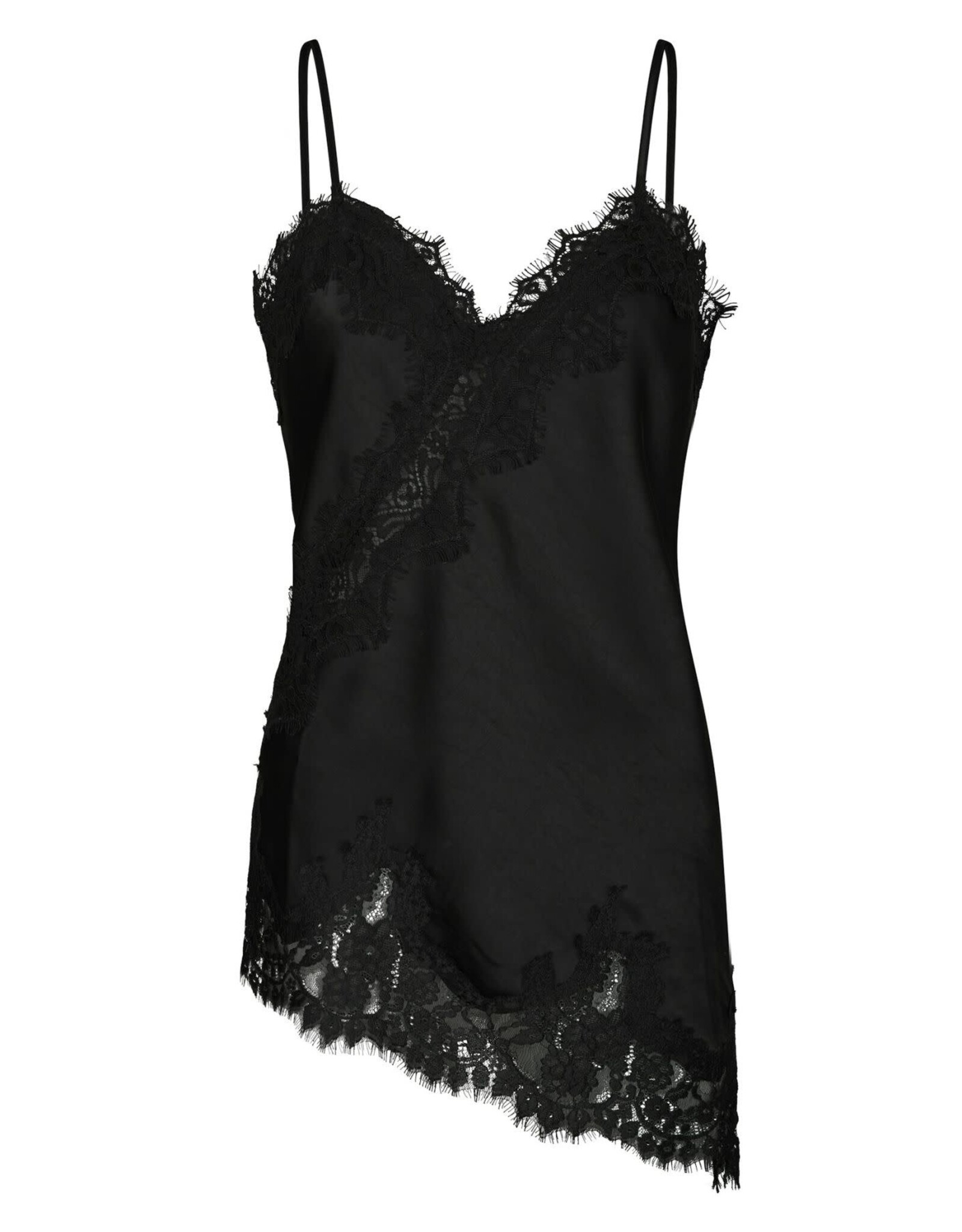 Top Lace 'Viole' - Black - Neo Noir