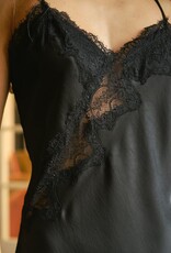 Top Lace 'Viole' - Black - Neo Noir