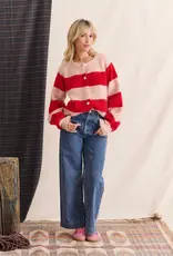 Laure+Max Cardigan 'Lipa' - Rouge Raye Rose - Laure+Max