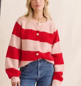 Laure+Max Cardigan 'Lipa' - Rouge Raye Rose - Laure+Max