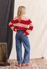 Laure+Max Cardigan 'Lipa' - Rouge Raye Rose - Laure+Max