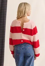 Laure+Max Cardigan 'Lipa' - Rouge Raye Rose - Laure+Max