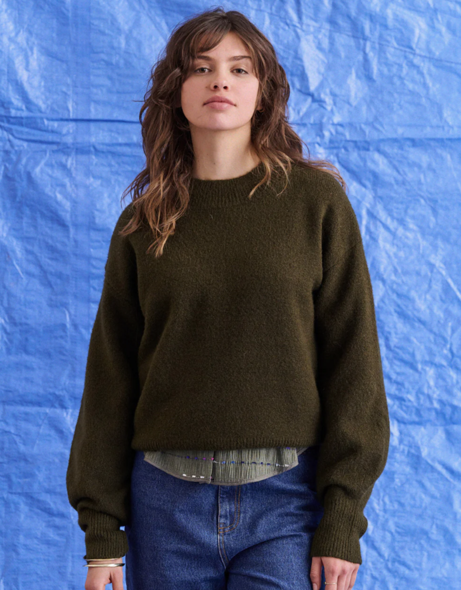 Laure+Max Pull 'Marlowe' - Kaki - Laure+Max