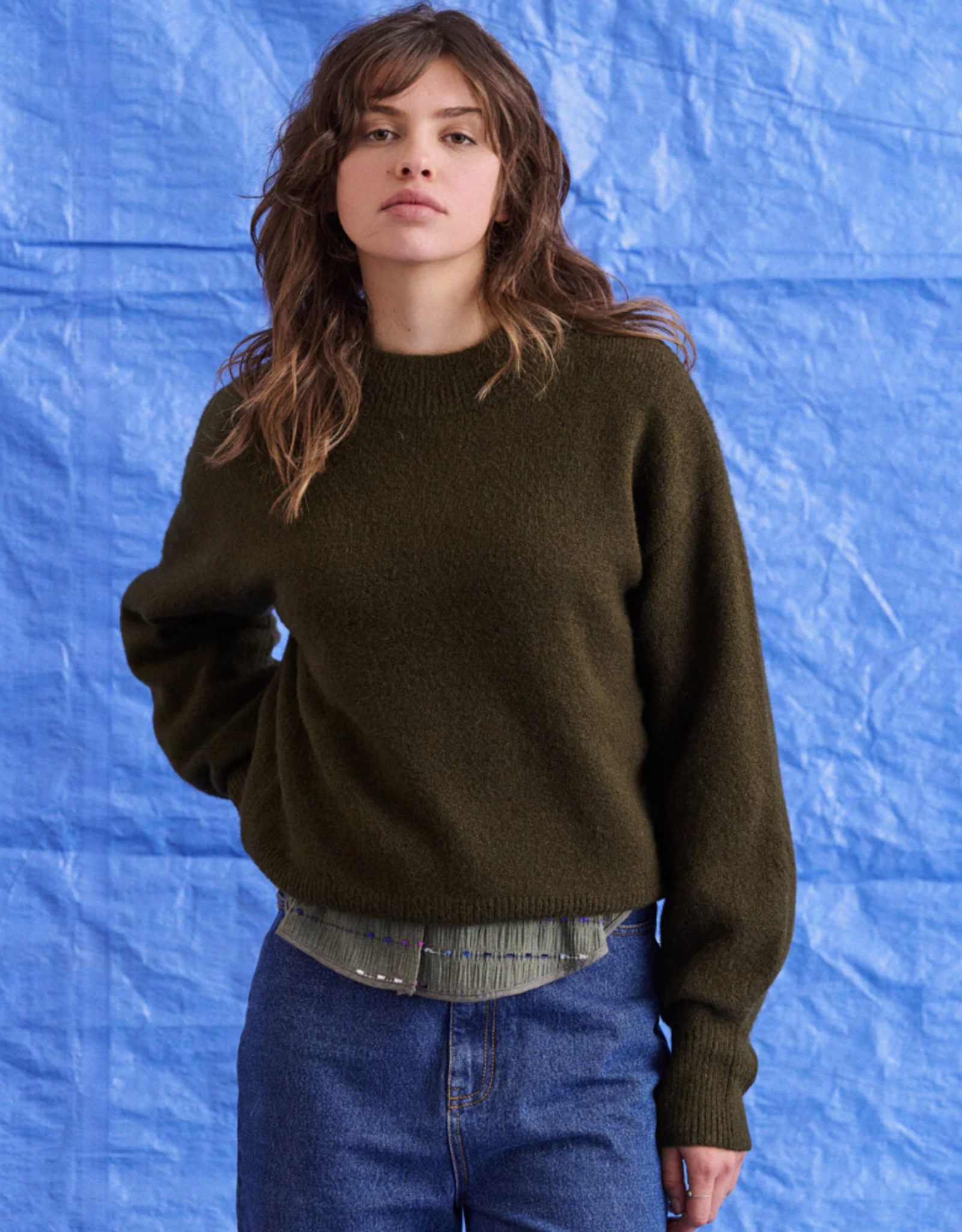 Laure+Max Pull 'Marlowe' - Kaki - Laure+Max
