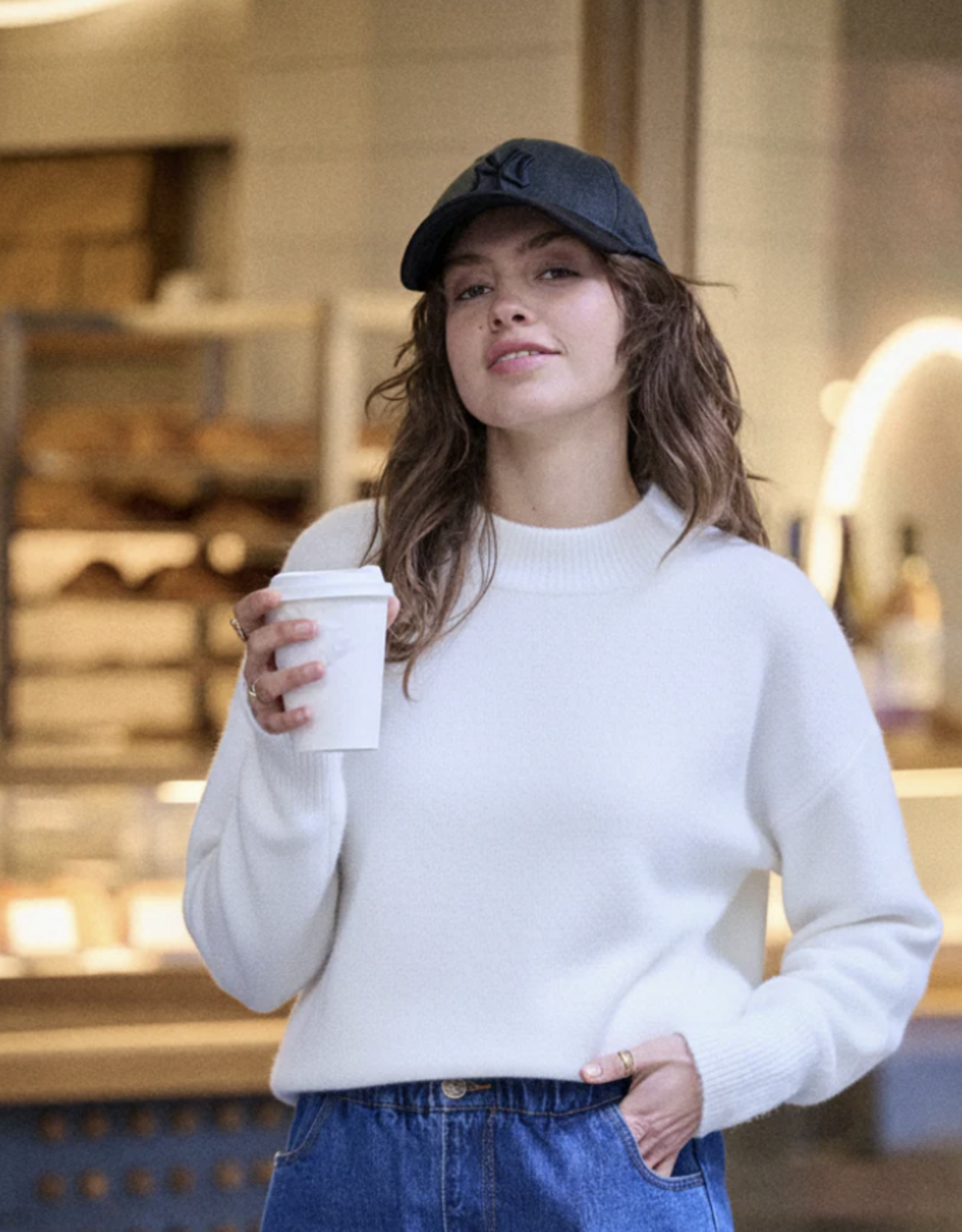 Laure+Max Pull 'Marlowe' - Blanc - Laure+Max