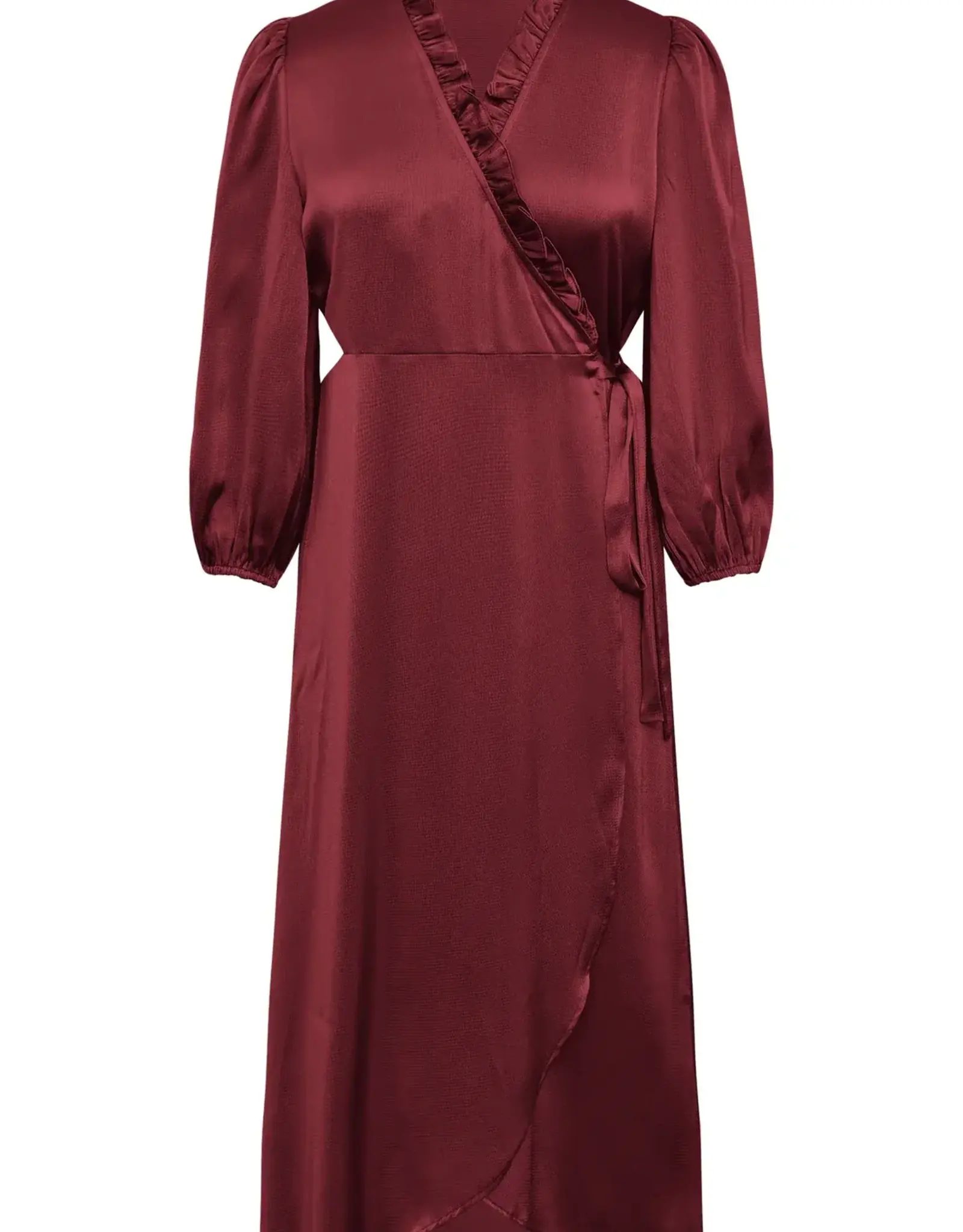 A view Jurk 'Peony' - Bordeaux - A View