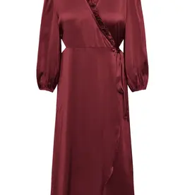 A view Jurk 'Peony' - Bordeaux - A View