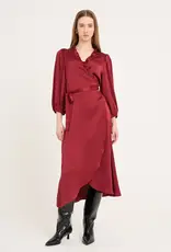 A view Jurk 'Peony' - Bordeaux - A View