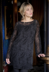 Laure+Max Jurk 'Riska' - Plumetis Noir - Laure+Max