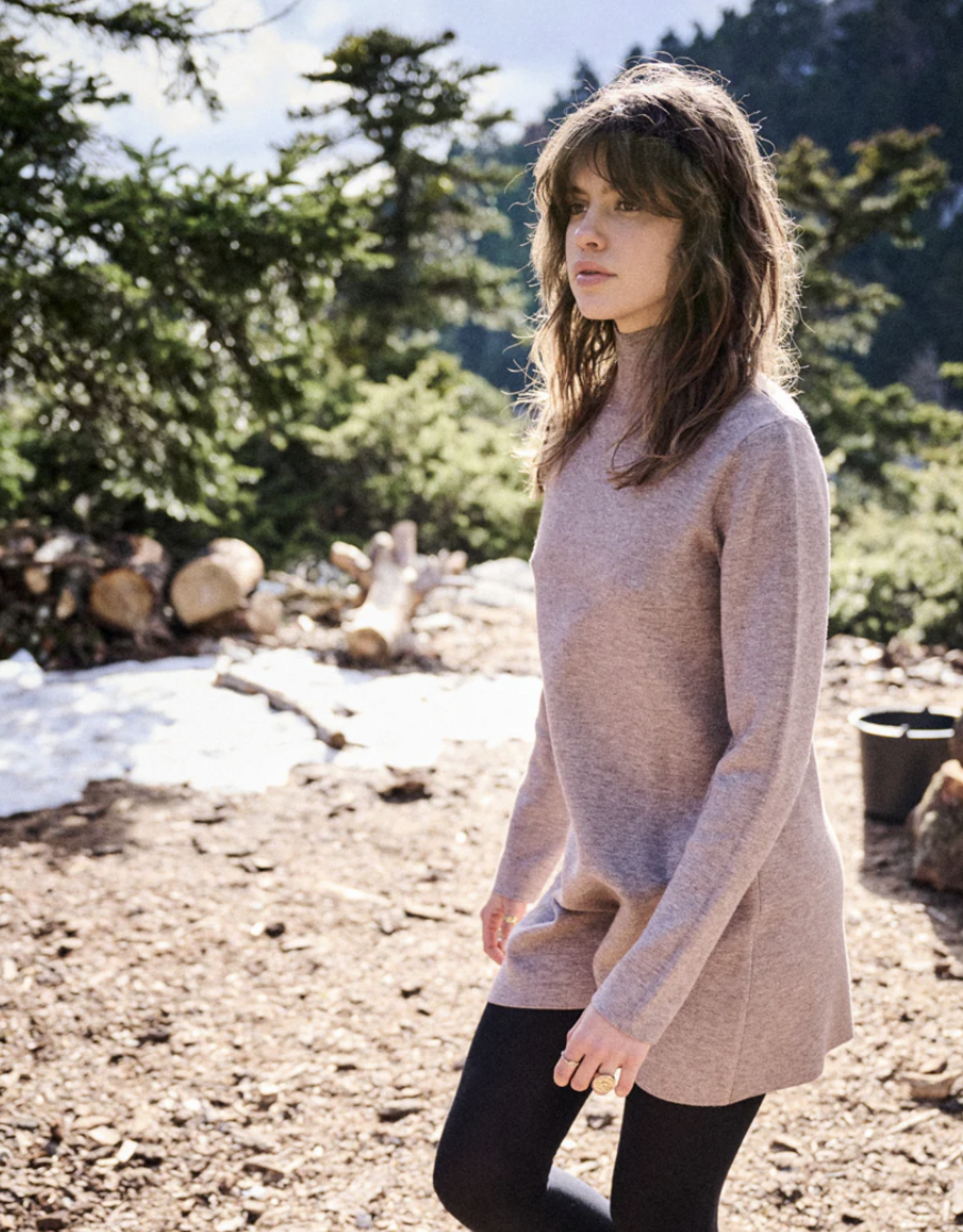 Laure+Max Jurk 'Rosalya' - Taupe - Laure+Max