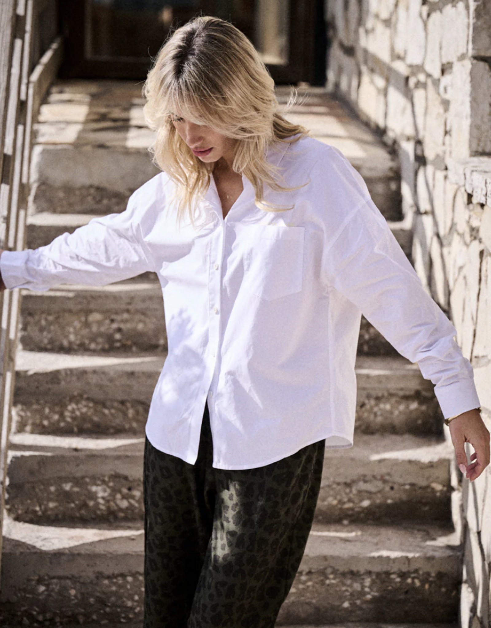 Laure+Max Hemd 'Candy' - Blanc - Laure+Max