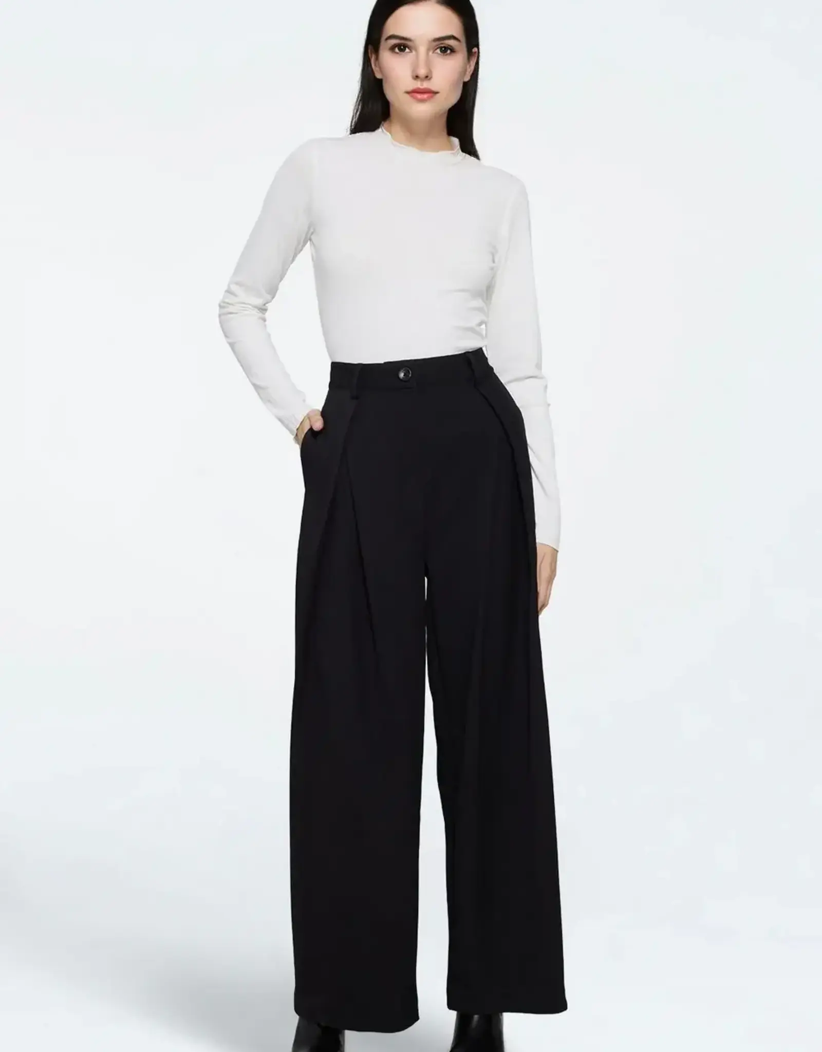 Moves Broek 'Lauro' - Black  - Moves