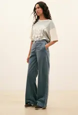 Hod Paris Broek Velours Droite 'Pacifie' - Sky - Hod Paris