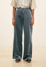 Hod Paris Broek Velours Droite 'Pacifie' - Sky - Hod Paris