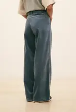 Hod Paris Broek Velours Droite 'Pacifie' - Sky - Hod Paris