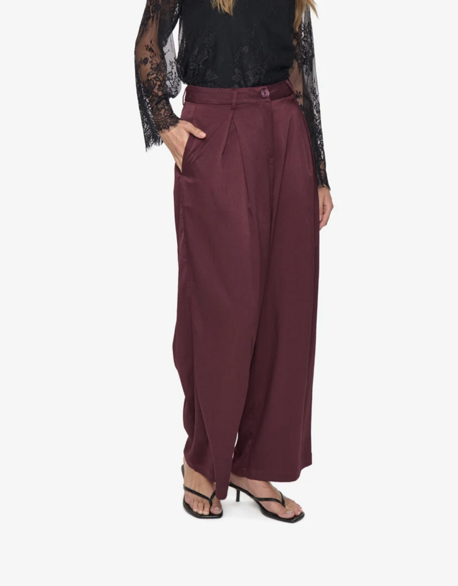 Moves Broek 'Lauro' - Fig  - Moves