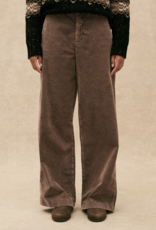 Hod Paris Broek Ribfluweel 'Pacifie' - Brownie - Hod Paris