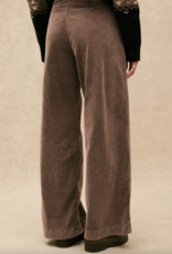 Hod Paris Broek Ribfluweel 'Pacifie' - Brownie - Hod Paris