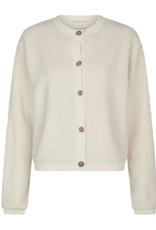 Cardigan Fluffy  'Limo' - Creme - Neo Noir