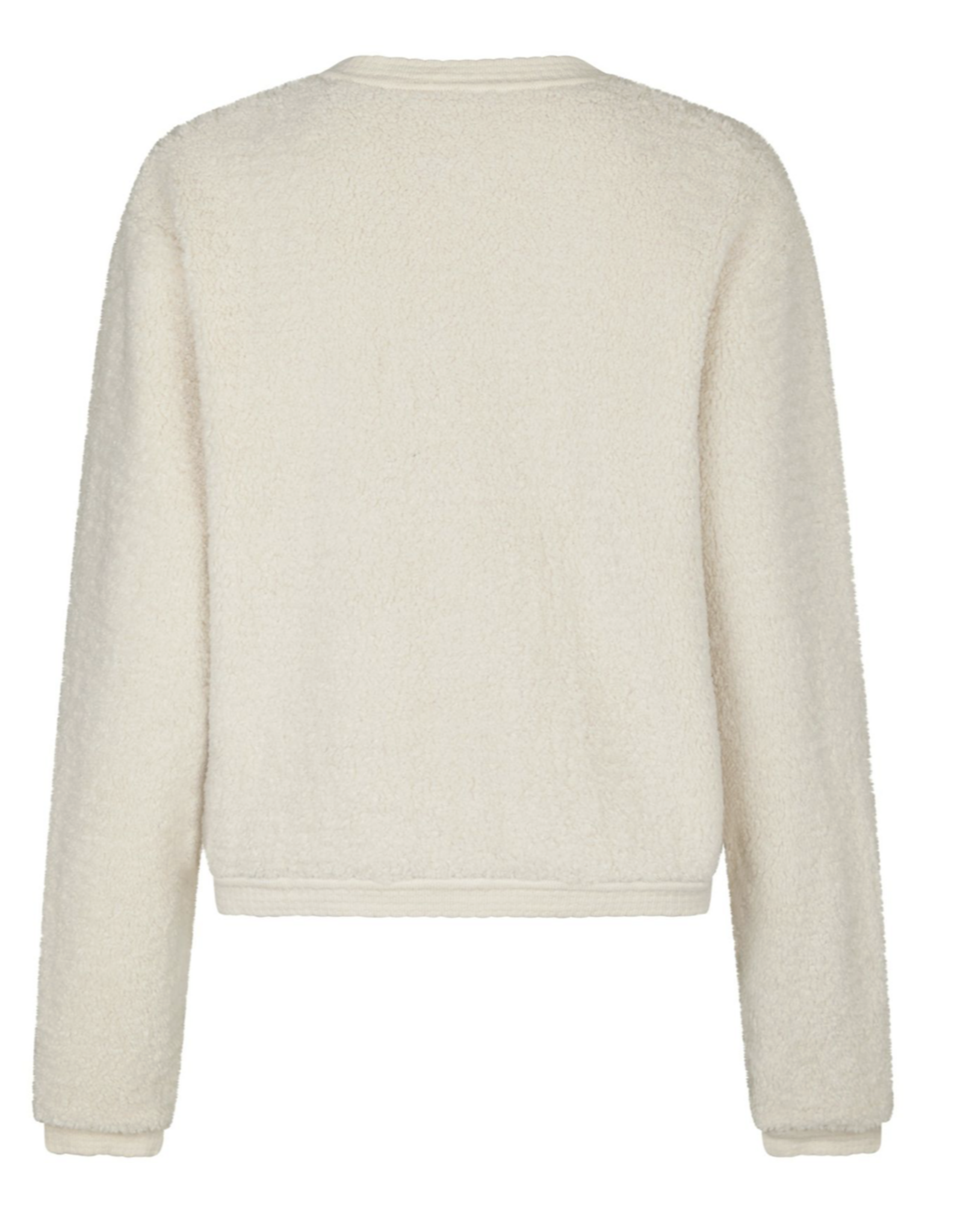 Cardigan Fluffy  'Limo' - Creme - Neo Noir