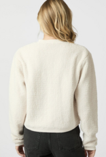 Cardigan Fluffy  'Limo' - Creme - Neo Noir