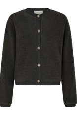 Cardigan Fluffy  'Limo' - Antracit - Neo Noir