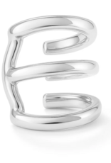 Billion Avenue Trio Iva Ear Cuff - Silver - Billion Avenue