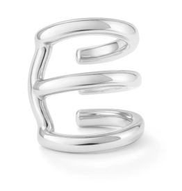 Billion Avenue Trio Iva Ear Cuff - Silver - Billion Avenue