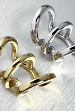 Billion Avenue Trio Iva Ear Cuff - Silver - Billion Avenue