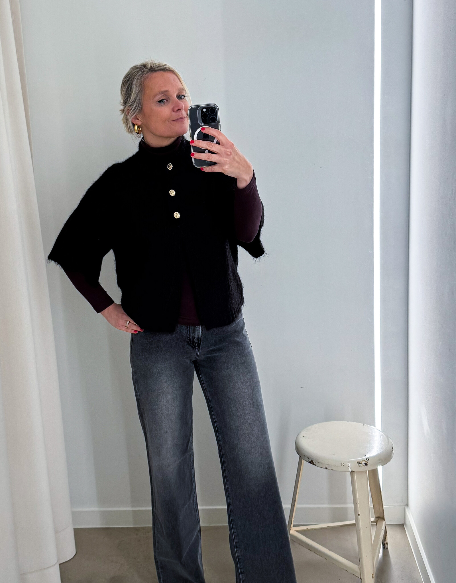 Catwalk Junkie Jeans 'JN Loose' - Dark Grey - Catwalk Junkie