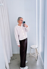 Cardigan Fluffy  'Limo' - Creme - Neo Noir