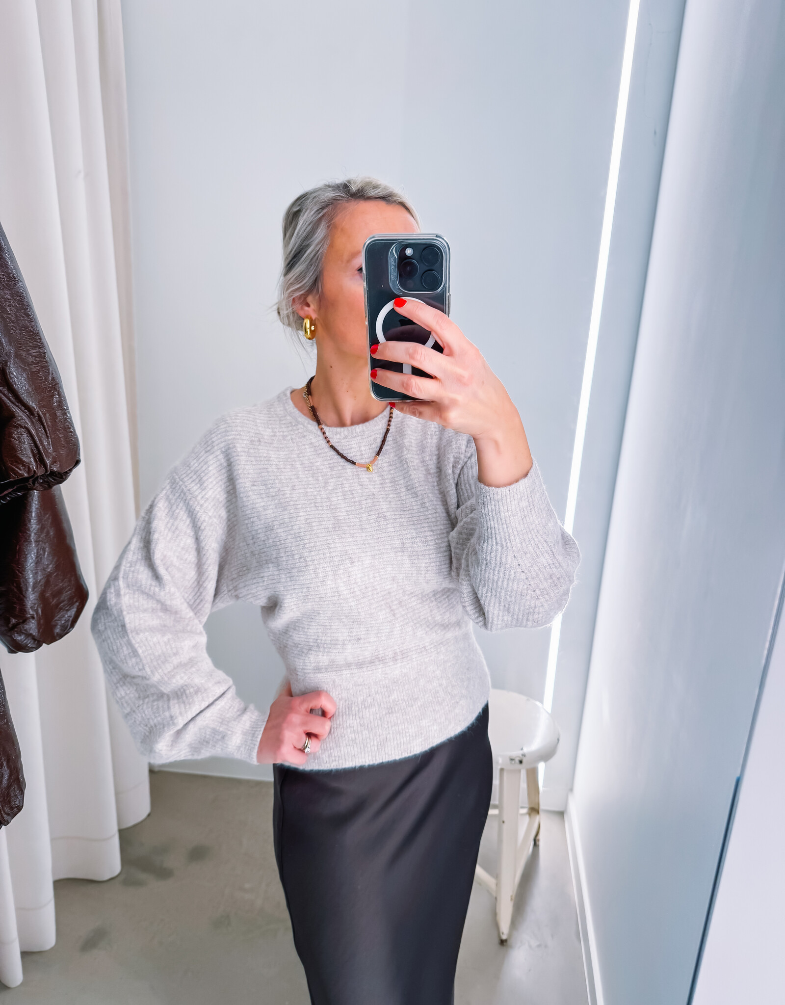 Pull 'Turuna' - Sand Melange - Neo Noir