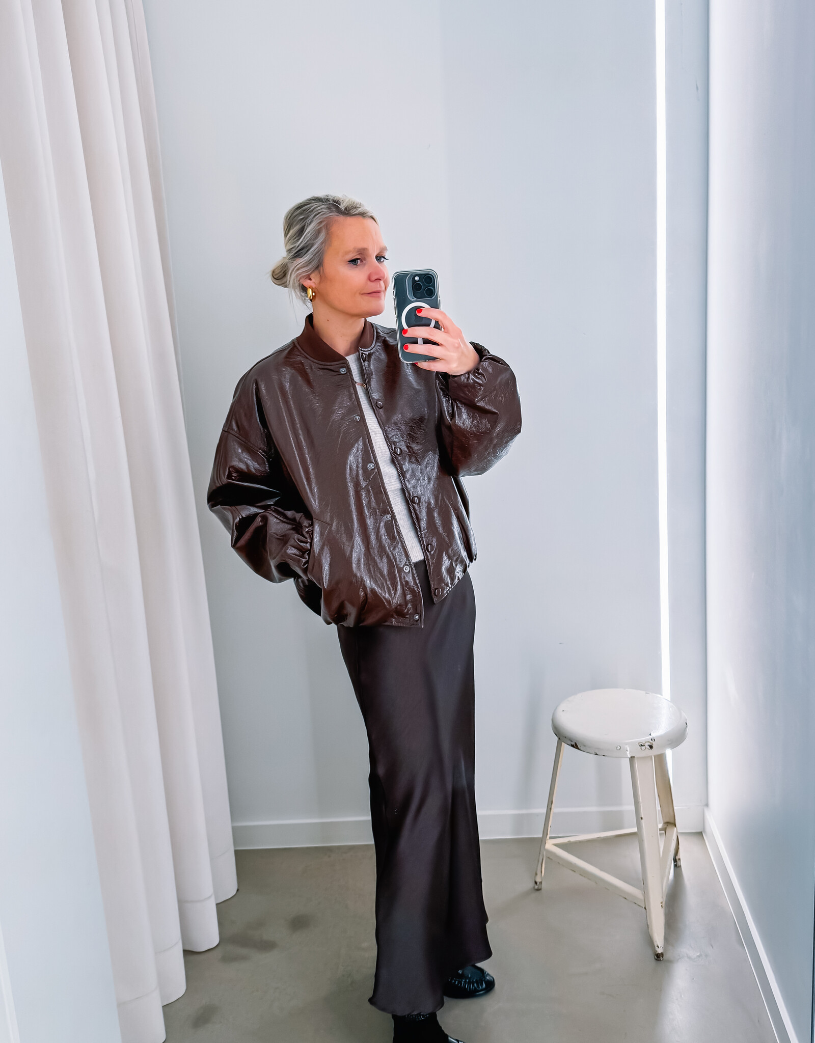 Catwalk Junkie Jacket  'Tuck In Varsity' - Shaved Chocolate - Catwalk Junkie