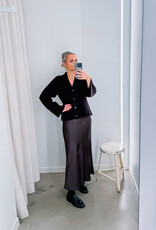 Cardigan 'Pixie' - Dark Brown - Neo Noir