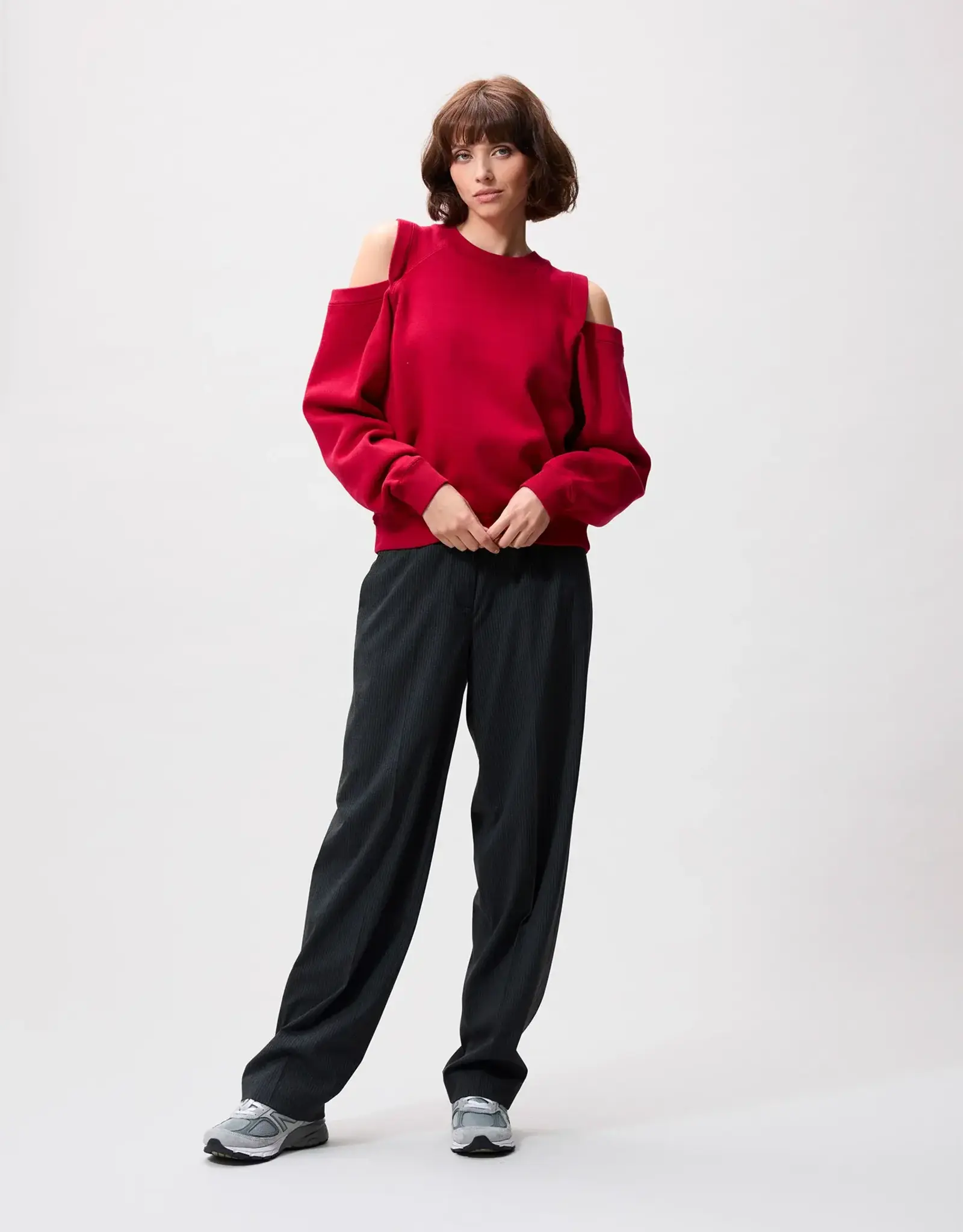 Catwalk Junkie Sweater 'With Cut Out' - Red Fruit - Catwalk Junkie