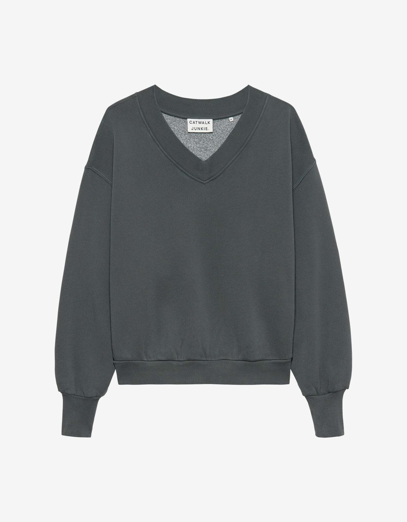 Catwalk Junkie Sweater 'Vneck' - Carbon - Catwalk Junkie
