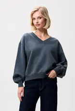 Catwalk Junkie Sweater 'Vneck' - Carbon - Catwalk Junkie