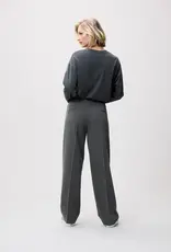 Catwalk Junkie Broek 'Pinstripe' -  Grey Melange - Catwalk Junkie